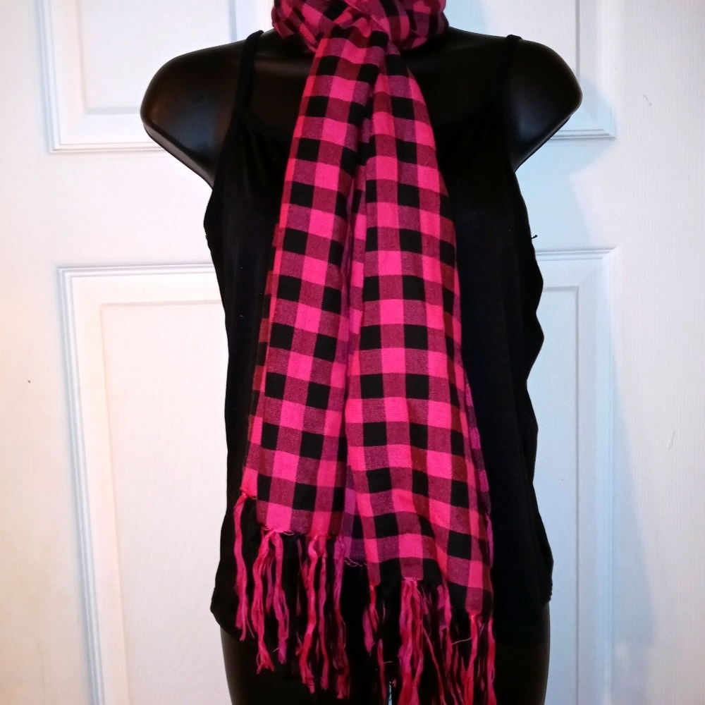 Piper & Blue Plaid Scarf